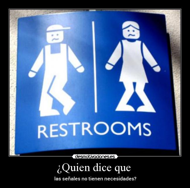 carteles senales desmotivaciones