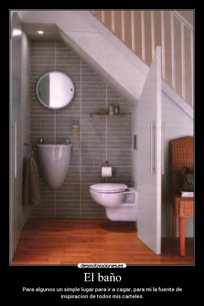 El baño -