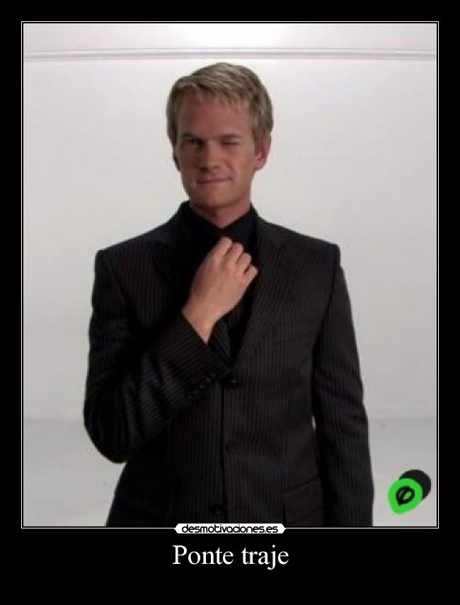 Ponte traje -
