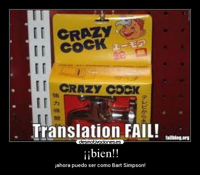 ¡¡bien!! - ¡ahora puedo ser como Bart Simpson!