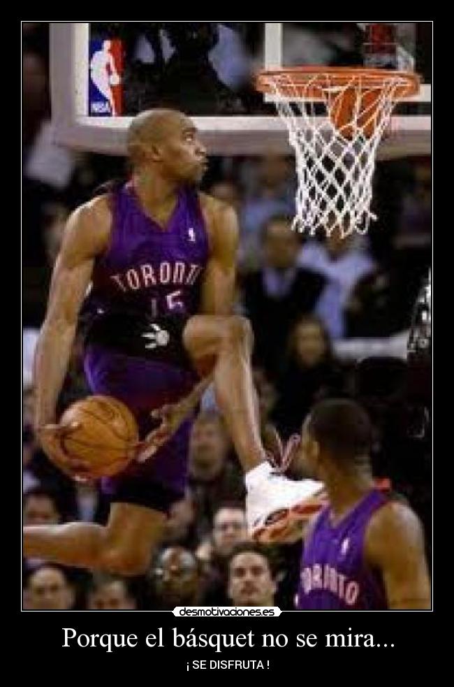 Porque el básquet no se mira... - ¡ SE DISFRUTA !