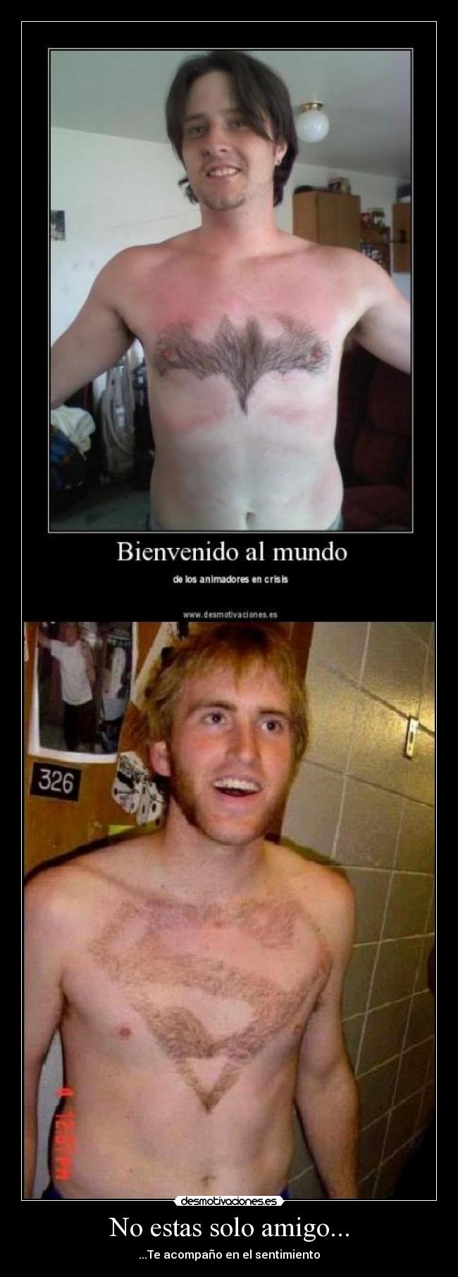 No estas solo amigo... -