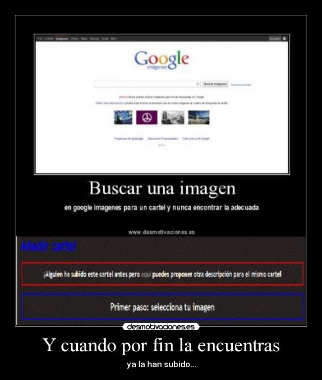 Y cuando por fin la encuentras - 