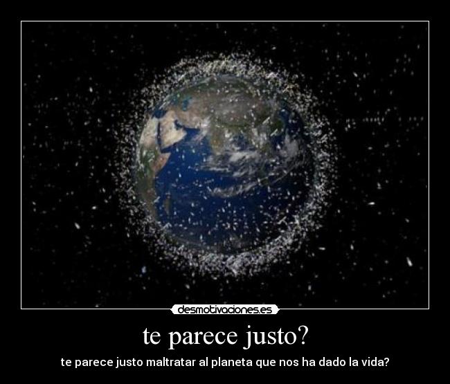 te parece justo? -