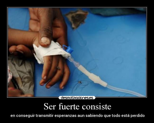Ser fuerte consiste - 
