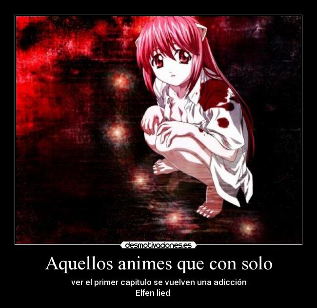 carteles elfen lied desmotivaciones