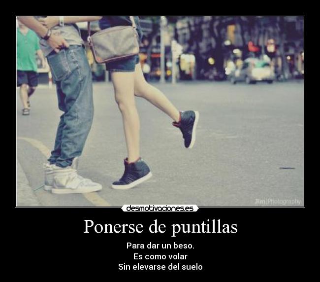 Ponerse de puntillas - 