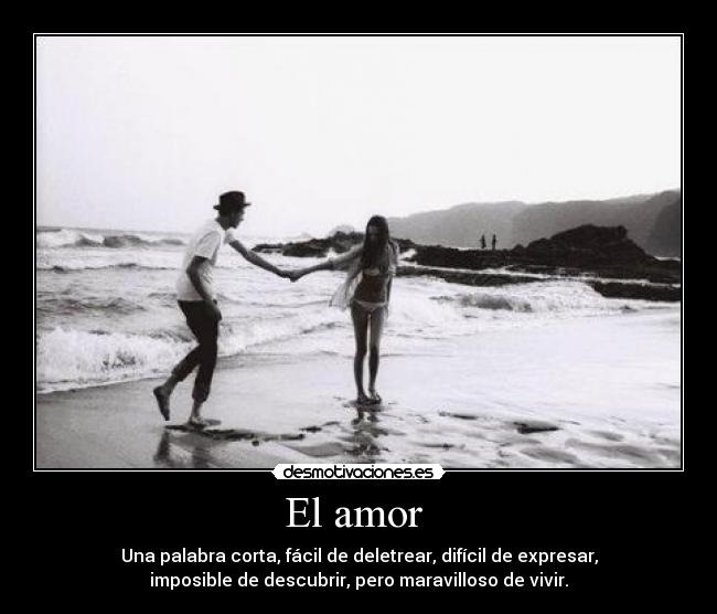 El amor -