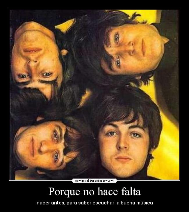 Porque no hace falta -