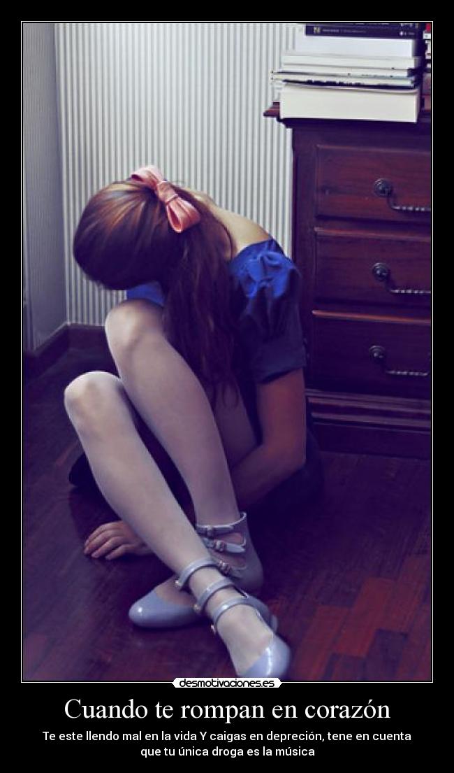 Cuando te rompan en corazón -
