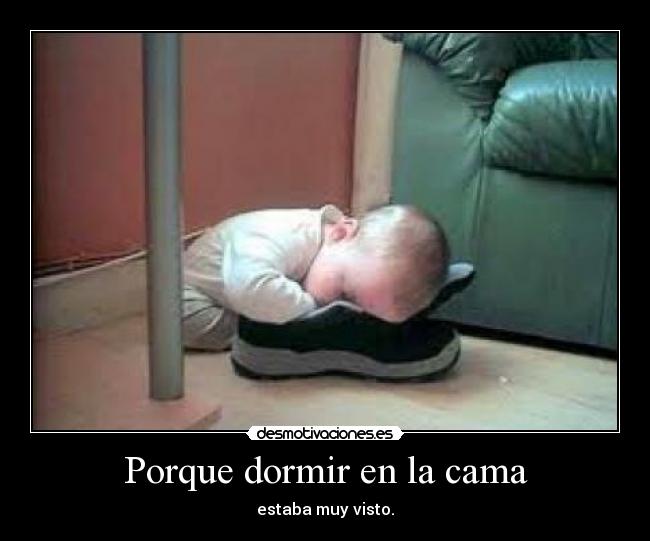 carteles dormir porque_dormir_en desmotivaciones