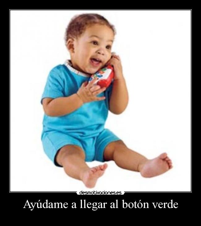 Ayúdame a llegar al botón verde - 