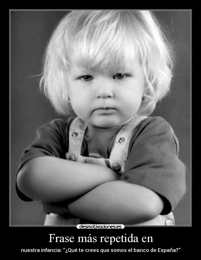 Frase más repetida en - 