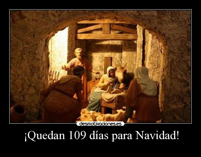 ¡Quedan 109 días para Navidad! -