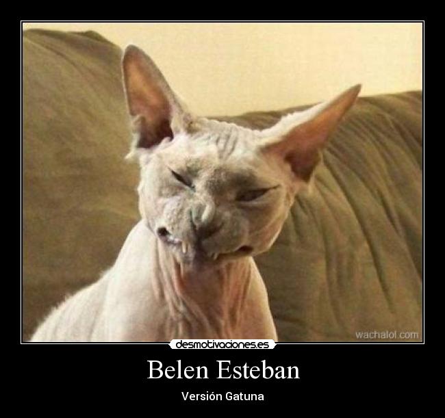 Belen Esteban - Versión Gatuna