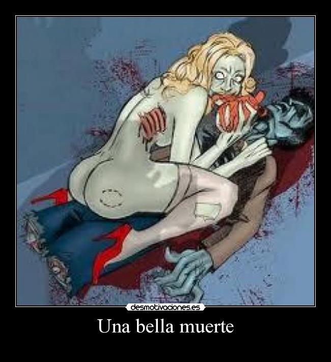 carteles muerte zombies desmotivaciones