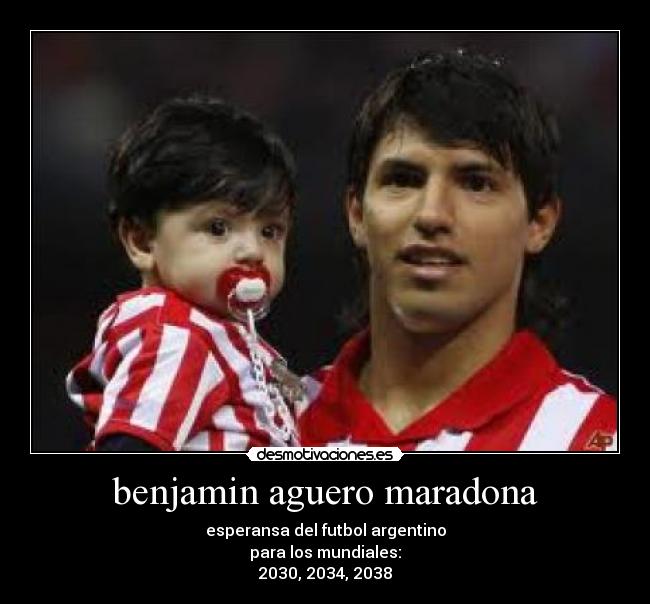 benjamin aguero maradona - 