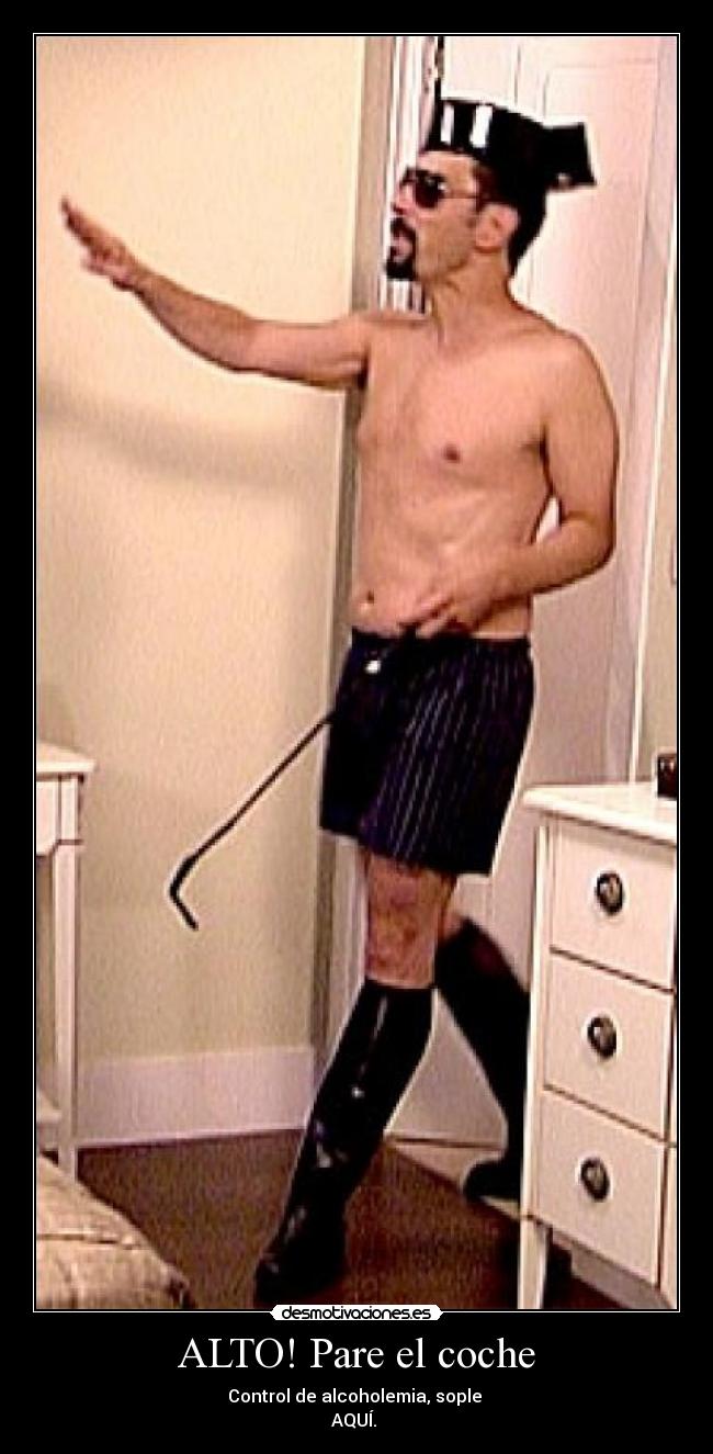 ALTO! Pare el coche - 