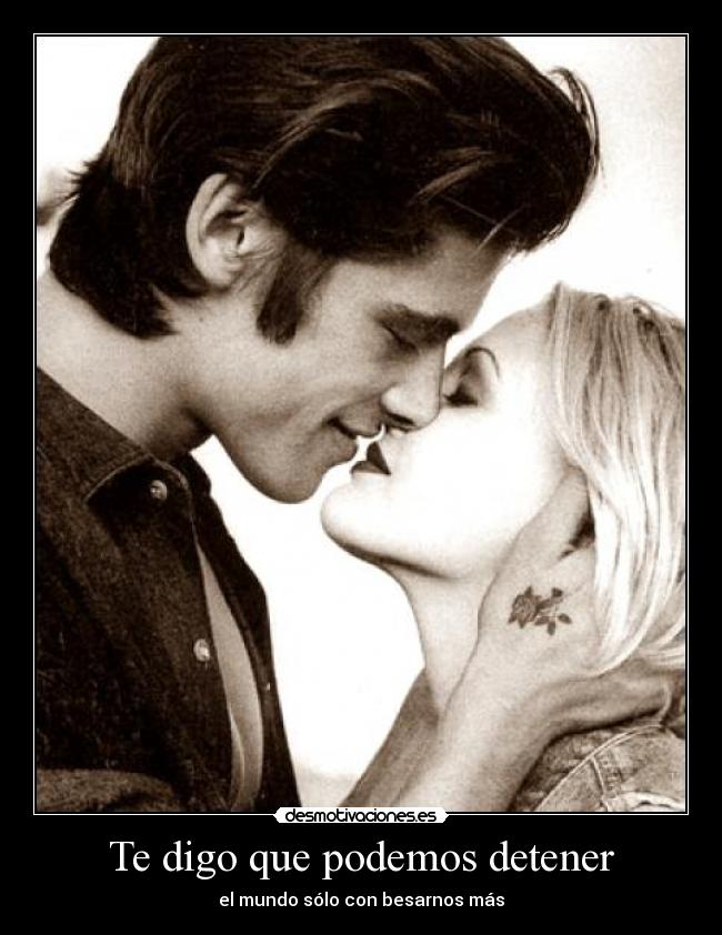 carteles beso desmotivaciones