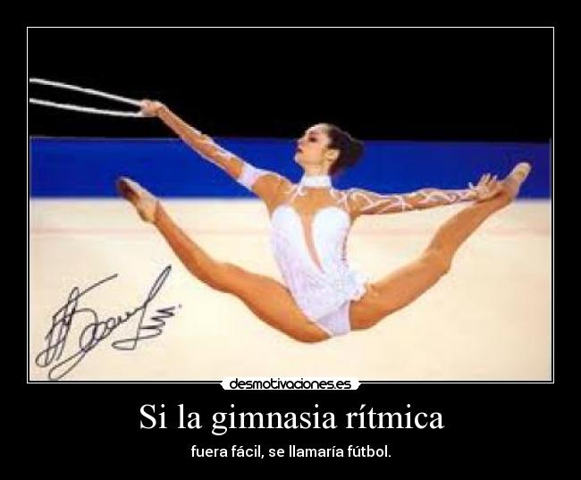 Si la gimnasia rítmica - 