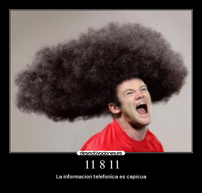 11 8 11 - La informacion telefonica es capicua
