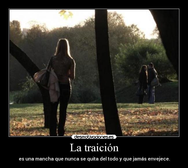 La traición -