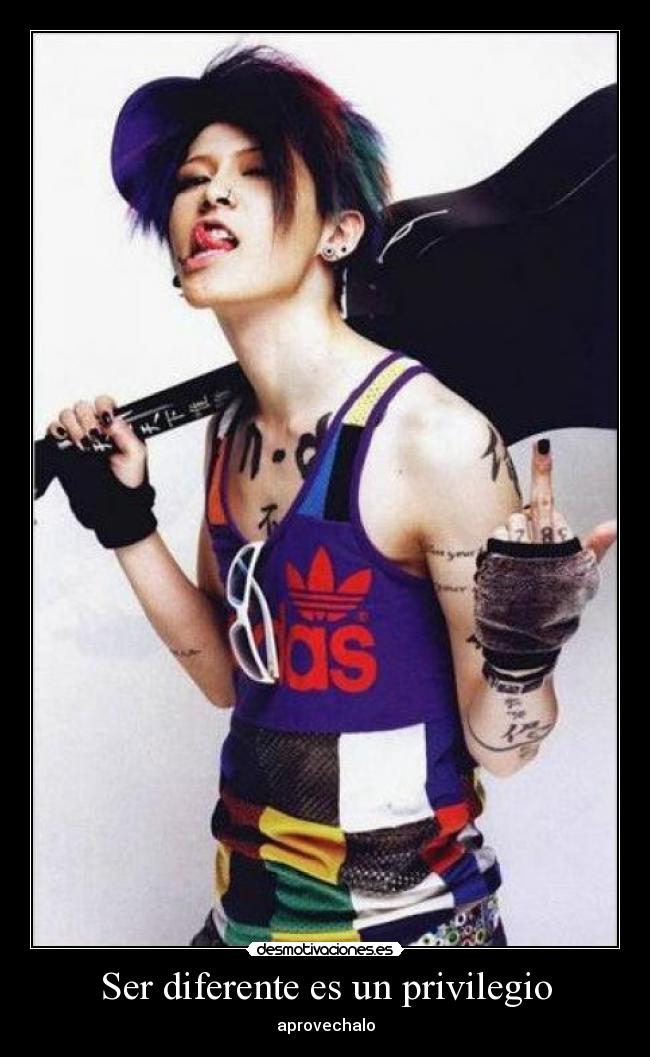 Ser diferente es un privilegio -