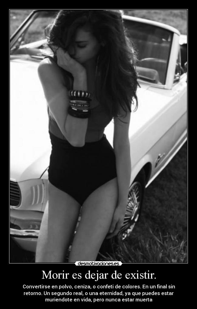 carteles morir dejar existir desmotivaciones