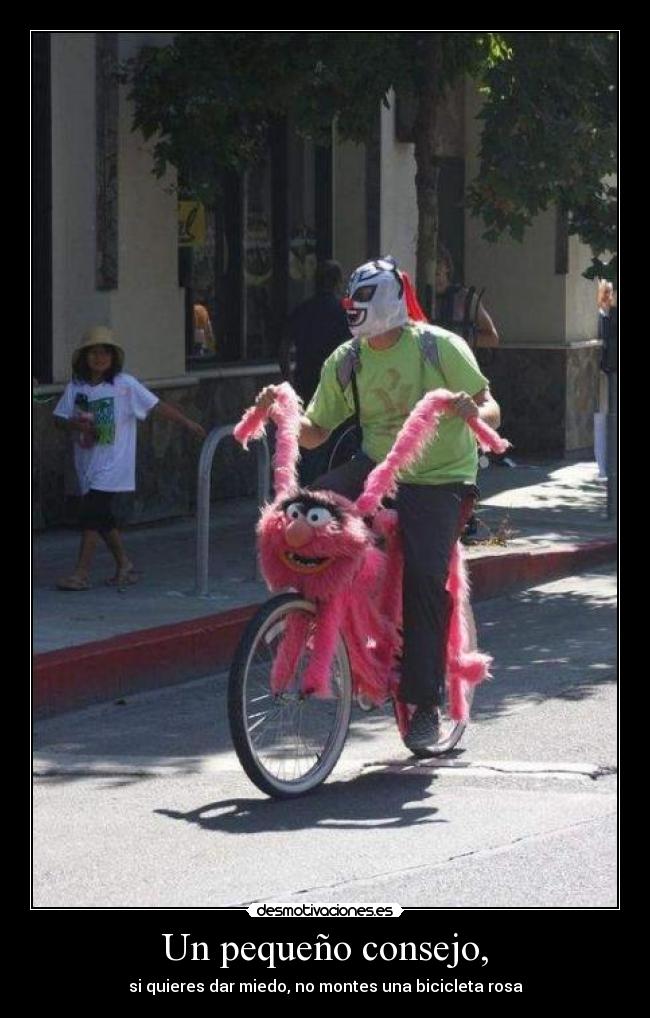 Un pequeño consejo, - 