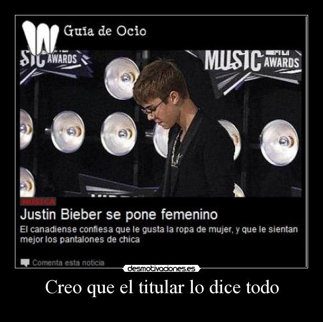 Creo que el titular lo dice todo - 