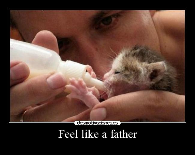 Feel like a father - 