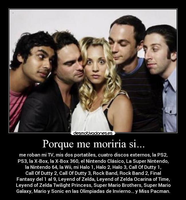 carteles big bang desmotivaciones