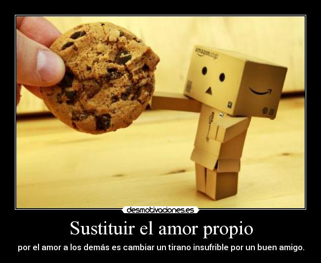 Sustituir el amor propio -