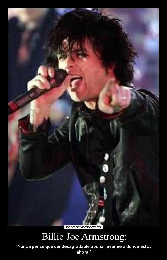 Billie Joe Armstrong: - 