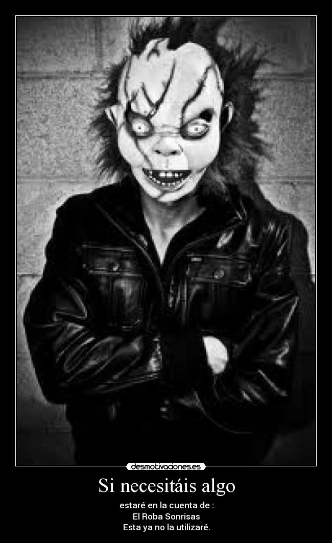 Si necesitáis algo - 