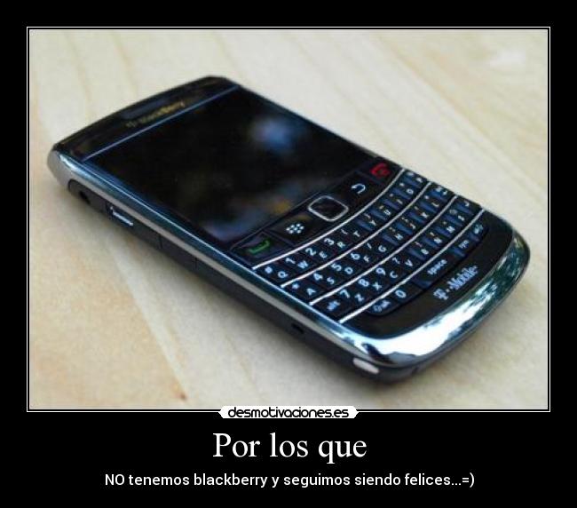 carteles blackberry desmotivaciones