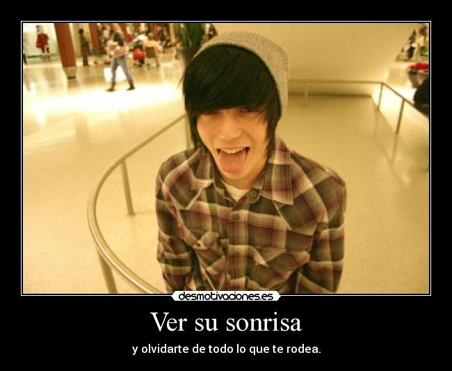 Ver su sonrisa -
