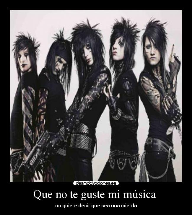 Que no te guste mi música - no quiere decir que sea una mierda