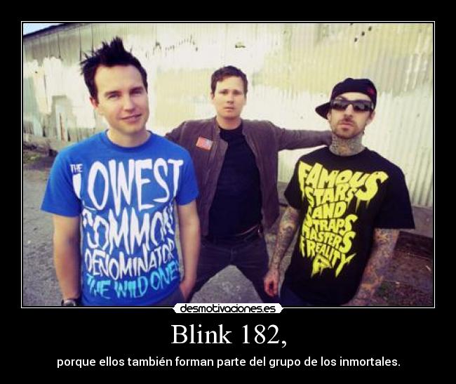 Blink 182, -