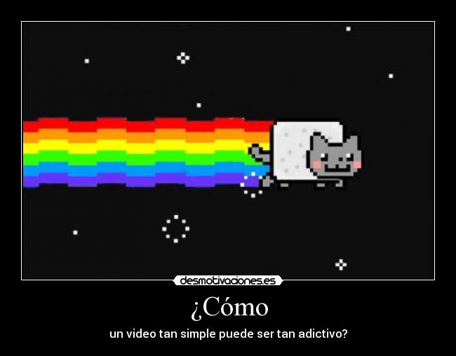 carteles nyan cat desmotivaciones