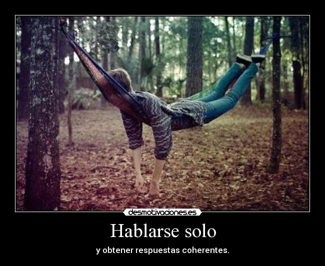 Hablarse solo - 