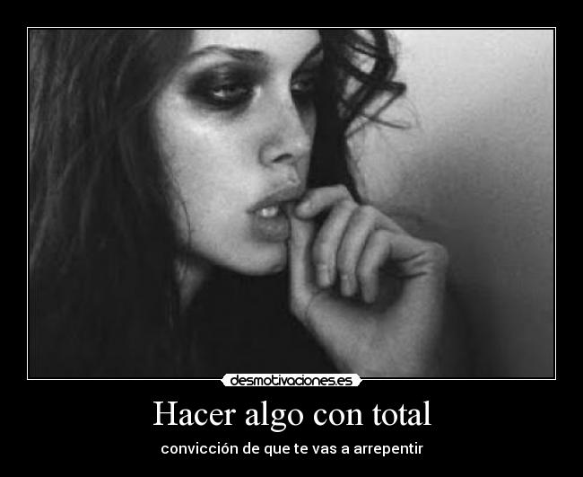 Hacer algo con total -