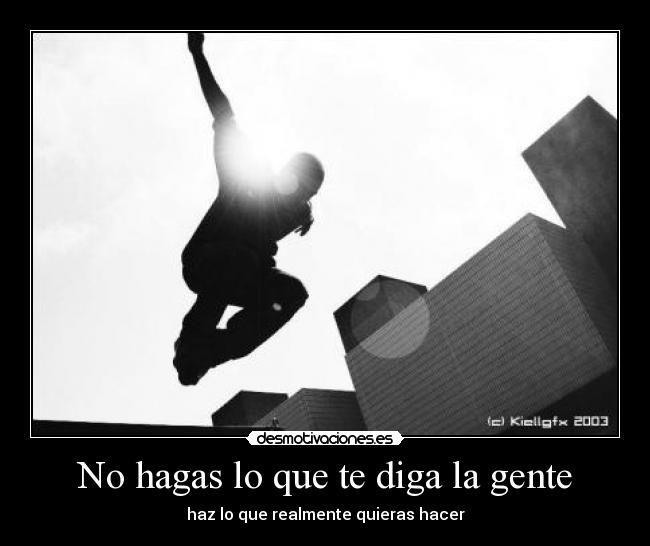 carteles parkour desmotivaciones