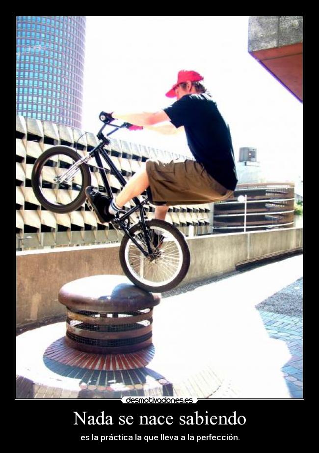 carteles bmx desmotivaciones