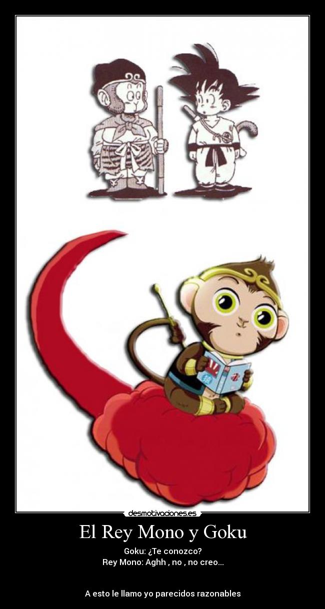 El Rey Mono y Goku - 