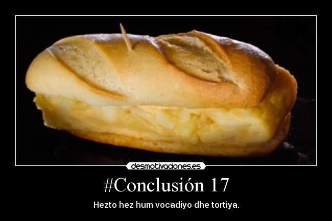 #Conclusión 17 -