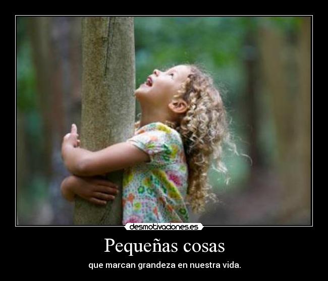 Pequeñas cosas -