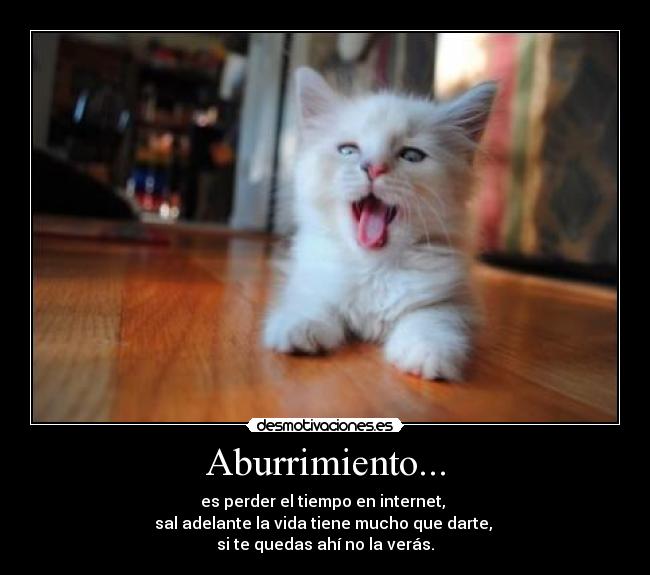 Aburrimiento... - 