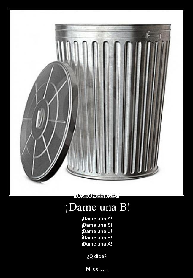 ¡Dame una B! - 