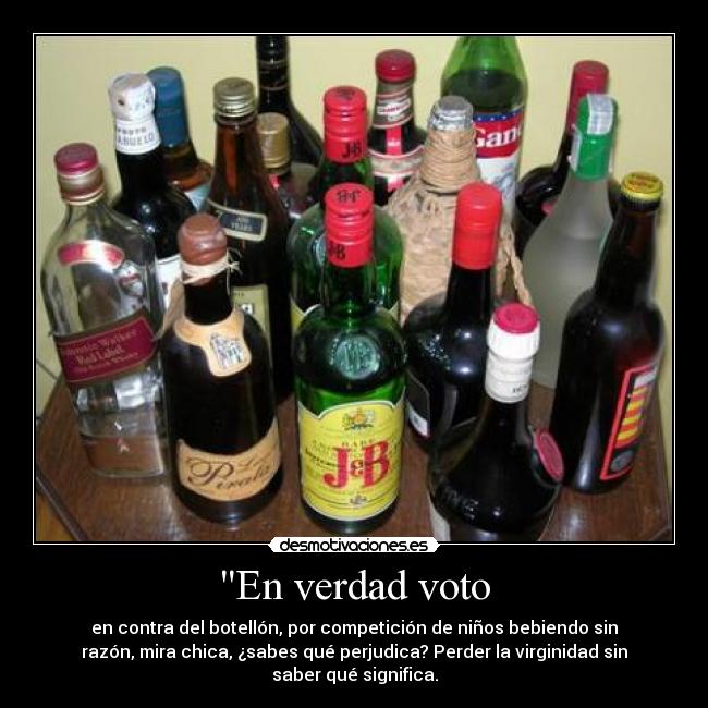 En verdad voto - 